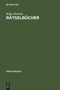 Cover: R&auml;tselb&uuml;cher - De Gruyter