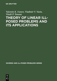 Abbildung von: Theory of Linear Ill-Posed Problems and its Applications - VSP International Science Publishers
