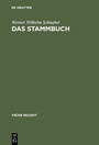 Cover: Das Stammbuch - De Gruyter