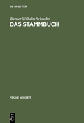 Cover: Das Stammbuch - De Gruyter