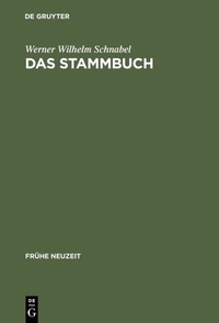 Enlarge image Cover: Das Stammbuch - De Gruyter
