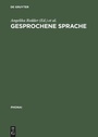 Cover: Gesprochene Sprache - De Gruyter