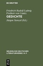 Cover: Gedichte - De Gruyter