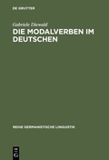 Cover: Die Modalverben im Deutschen - De Gruyter