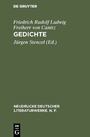 Cover: Gedichte - De Gruyter