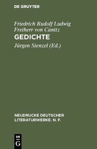 Enlarge image Cover: Gedichte - De Gruyter
