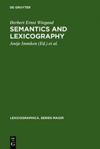 Enlarge image Cover: Semantics and Lexicography - De Gruyter
