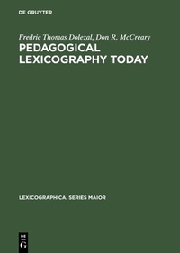 Abbildung von: Pedagogical Lexicography Today - De Gruyter