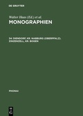 Cover: Diendorf, Kr. Nabburg (Oberpfalz). Zinzenzell, Kr. Bogen - De Gruyter