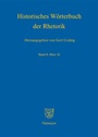 Cover: Historisches Wörterbuch der Rhetorik / Rhet - St - De Gruyter
