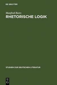 Abbildung von: Rhetorische Logik - De Gruyter