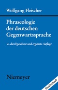 Cover: Phraseologie der deutschen Gegenwartssprache - De Gruyter