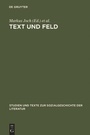 Cover: Text und Feld - De Gruyter