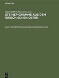 Cover: Die Westk&uuml;ste Kleinasiens von Knidos bis Ilion - De Gruyter