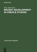 Cover: Recent Development in Creole Studies - De Gruyter