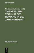 Cover: Theorie und Technik des Romans im 20. Jahrhundert - De Gruyter