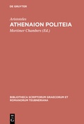 Cover: Athenaion politeia - De Gruyter