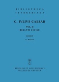 Cover: Commentarii belli civilis - De Gruyter