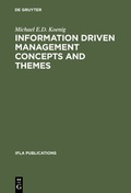 Cover: Information Driven Management Concepts and Themes - De Gruyter