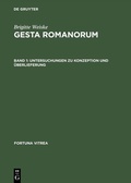 Cover: Gesta Romanorum - De Gruyter