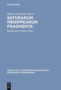 Cover: Saturarum Menippearum fragmenta - De Gruyter