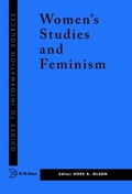 Cover: Information Sources in Women's Studies and Feminism - De Gruyter Saur