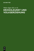 Cover: Erz&auml;hlkunst und Volkserziehung - De Gruyter