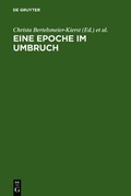 Cover: Eine Epoche im Umbruch - De Gruyter
