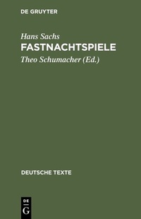 Enlarge image Cover: Fastnachtspiele - De Gruyter