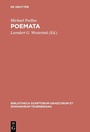 Cover: Poemata - De Gruyter