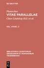 Cover: Plutarchus: Vitae parallelae / Plutarchus: Vitae parallelae. Volumen I/Fasc. 2 - De Gruyter