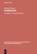 Cover: Poemata - De Gruyter