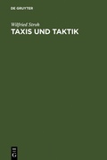Cover: Taxis und Taktik - De Gruyter