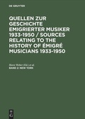Cover: New York - De Gruyter Saur