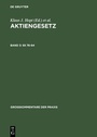 Cover: Aktiengesetz / §§ 76-94 - De Gruyter