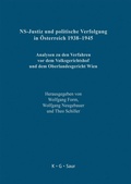 Cover: NS-Justiz und politische Verfolgung in &Ouml;sterreich 1938-1945 - De Gruyter Saur