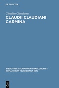 Cover: Claudii Claudiani Carmina - De Gruyter