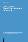 Cover: Claudii Claudiani Carmina - De Gruyter