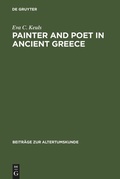 Cover: Painter and Poet in Ancient Greece - De Gruyter