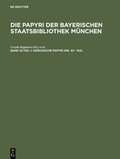 Cover: Griechische Papyri (Nr. 45 - 154) - De Gruyter