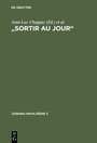 Cover: "Sortir au jour" - De Gruyter Saur