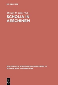 Abbildung von: Scholia in Aeschinem - De Gruyter