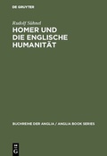 Cover: Homer und die englische Humanit&auml;t - De Gruyter