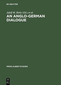 Cover: An Anglo-German Dialogue - De Gruyter Saur