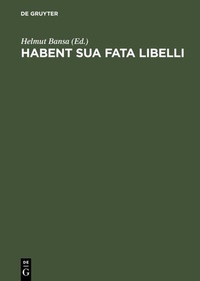Abbildung von: Habent sua fata libelli - De Gruyter Saur