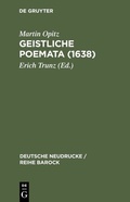 Cover: Geistliche Poemata (1638) - De Gruyter