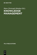 Cover: Knowledge Management - De Gruyter Saur