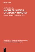 Cover: Oratoria minora - De Gruyter