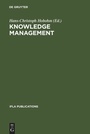 Cover: Knowledge Management - De Gruyter Saur