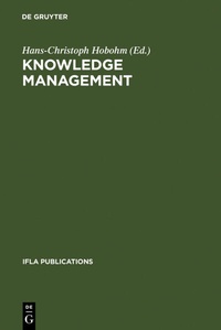 Abbildung von: Knowledge Management - De Gruyter Saur